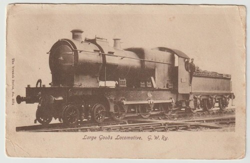 Railway postcard gwr - railway, kruger