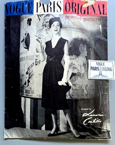 Rare 1958 vogue - paris, original