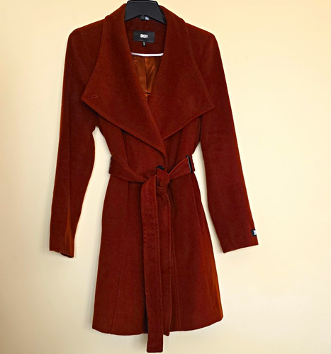 Dkny wool blend asymmetrical - blend,