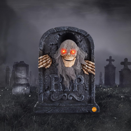 Halloween animatronic zombie - halloween,