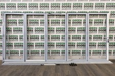 ALUMINIUM BIFOLDING DOORS BIFOLDS SLIDING FOLDING METAL WHITE EXTERNAL BRAND NEW