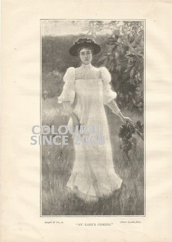 Lady coming albert lynch - lady,