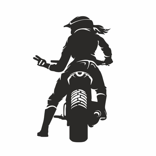 Sticker respect biker - , dlzg