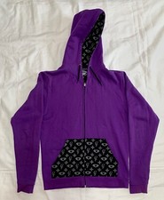 Clandestine Industries Marauder 2.0 Purple Hoodie Jacket Medium Pete Wentz