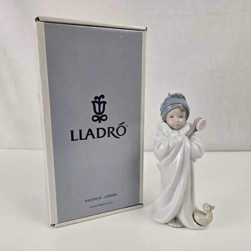 Lladro bundles bather child - lladro, in