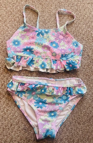 Matalan girls floral bikini - matalan,