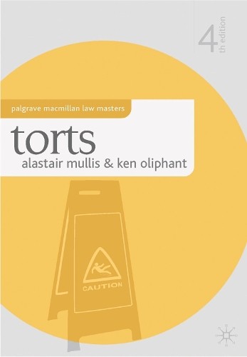 Torts 9780230576759 - -,