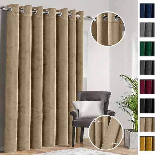 Crushed velvet door - crushed,