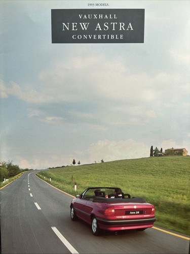 Vauxhall astra convertible - vauxhall,