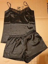NWT Lipsy Black Satin Short