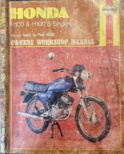 Honda h100 h100s singles - honda,