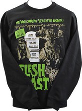 BLACK SWEATSHIRT FLESH FEAST VERONICA LAKE BMOVIE CULT HORROR MAGGOTS XS-7XL