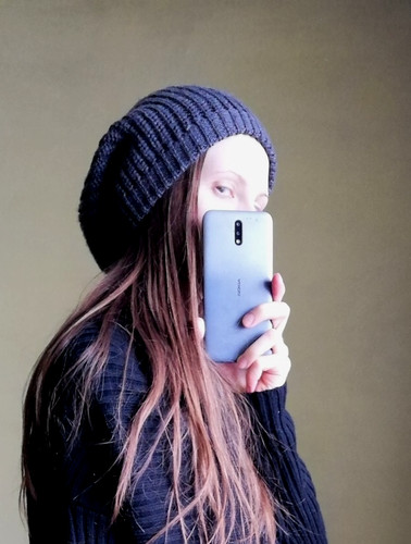 Gray y2k style grunge knit - gray,