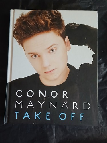 Conor maynard signed book - signed,