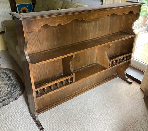 Vintage wood bros oak - oak, bookcase
