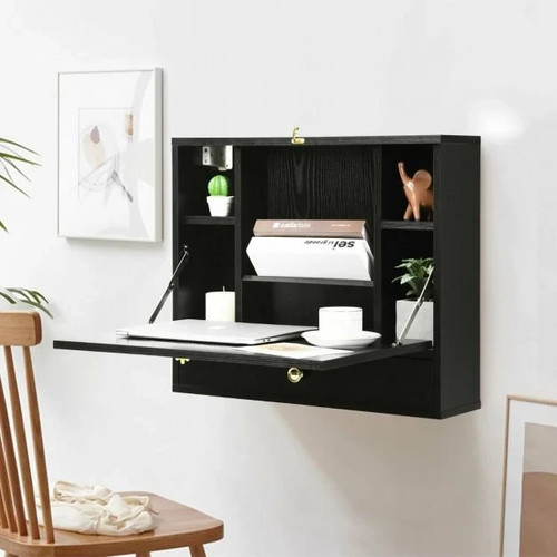 Wall mounted computer desk - wall,