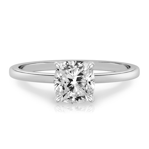 Platinum ring for women - platinum,