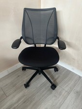 BLACK HUMANSCALE LIBERTY  OFFICE TASK CHAIR. NEW BLACK FRABIC. FREE DELIVERY