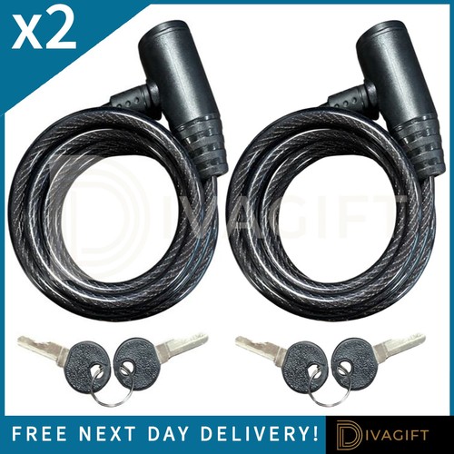 Bike lock cable - cable, keys