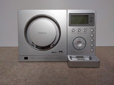 TEAC MC-DX220iDAB Micro hi-fi system AM/FM Radio/CD iPod, Unit Only, Untested 