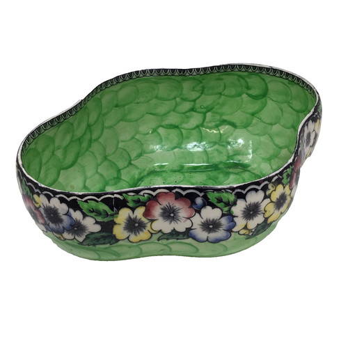 Vintage maling pottery - maling, bowl