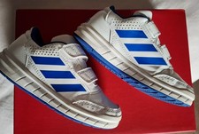 Childrens Adidas Trainers Size 10 Infant. Blue & White. Great Condition