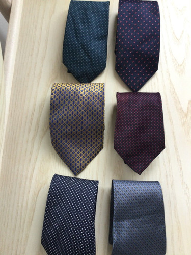 Pure silk vintage tie - x,