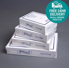 CLEAR POLYTHENE BAGS PLASTIC FOOD GRADE STORAGE WORTHMINSTER® 100 & 200 GAUGE