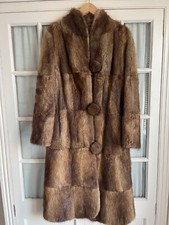 Vintage Musquash fur coat