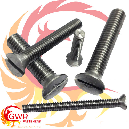 2ba steel countersunk - 2ba, head
