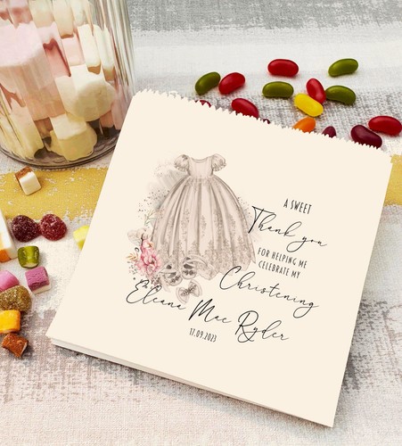 Personalised christening sweet - personalised,