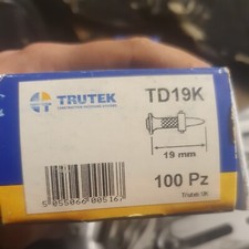 100x 19mm Drive Pins Nails