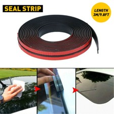 3M/10FT Rubber Windshield Front Car Rear Seal Strip Panel Sealed Moulding Trim