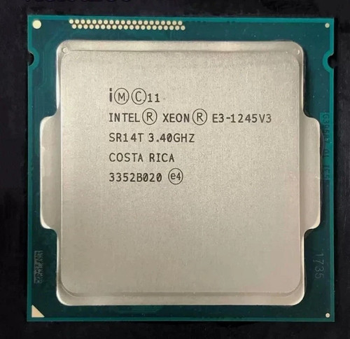 Intel xeon 1245 - e3-1245, v3