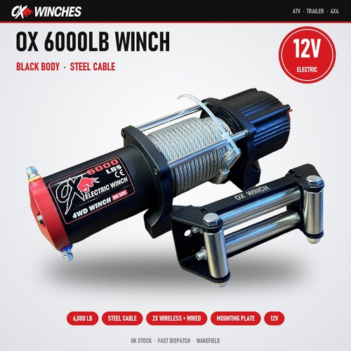 Winches 6000lbs electric - winches,