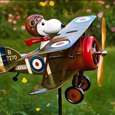 Pilot flying biplane - 🐶pilot, wind
