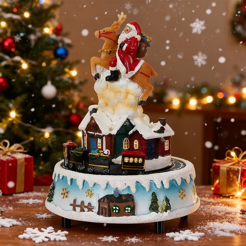 Musical box christmas - box,