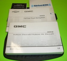 2012 GMC YUKON DENALI OWNERS