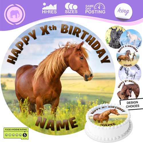 Horse pony cake - pony, topper