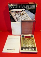 Prinztronic Chess Traveller The Computer Chess Game with Manual in Box (BX2)