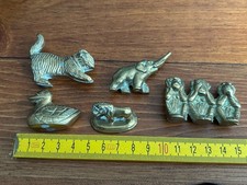 Brass Victorian Oddities Creatures Antique Curios Unusual Items Collectable 9q