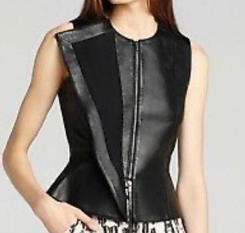 Bcbg vest jacket liu - vest, jacket,