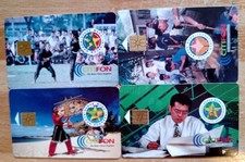 4 Phonecards. People At Work & Play. CITIFON THE BETTER CHOICE PAYPHONE.