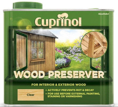 Cuprinol wood preserver - wood,
