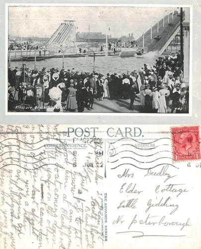 Vintage postcard pleasure - -,