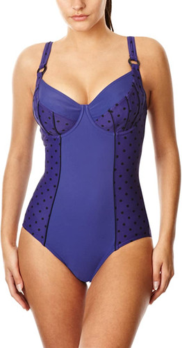 Bestform blue swimsuit 34c - blue,