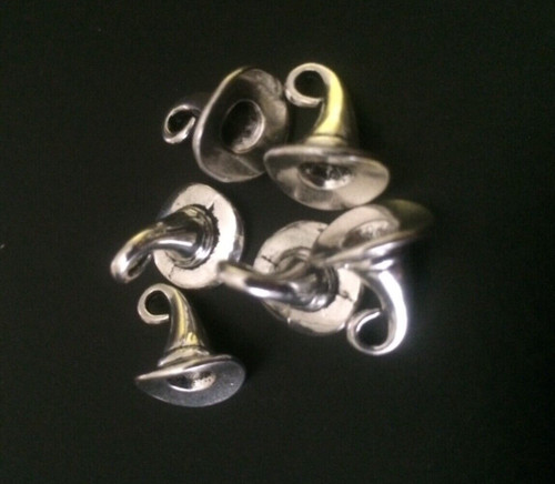 Tibetan silver wizard - silver, wizard/witch