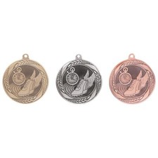 Typhoon Running Gold Silver Bronze 55mm Medals and Ribbons + Optional Engraving