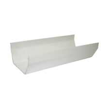 Square Line Static Caravan Gutter Channel White 2M Guttering Rainwater System