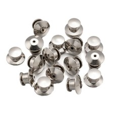 10/30/50pcs Locking Pin Backs